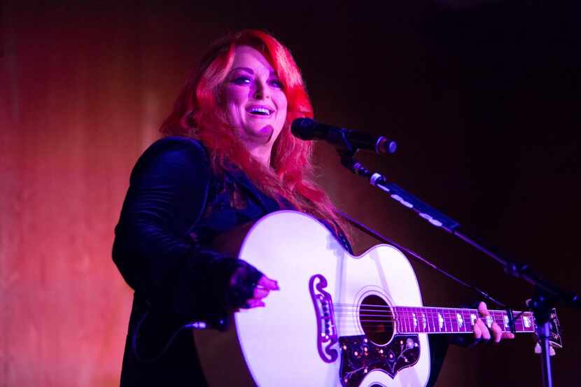 Wynonna Judd performs with her band, the Big Noise, at St. David's Bethell Hall in Austin on...