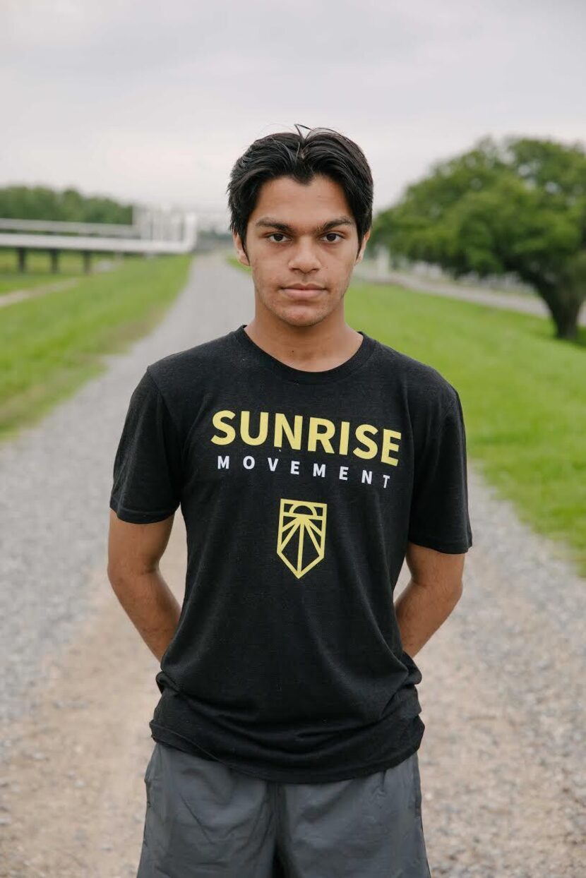 Rising Heritage High School senior Kashish Bastola said he skipped school to march from New...