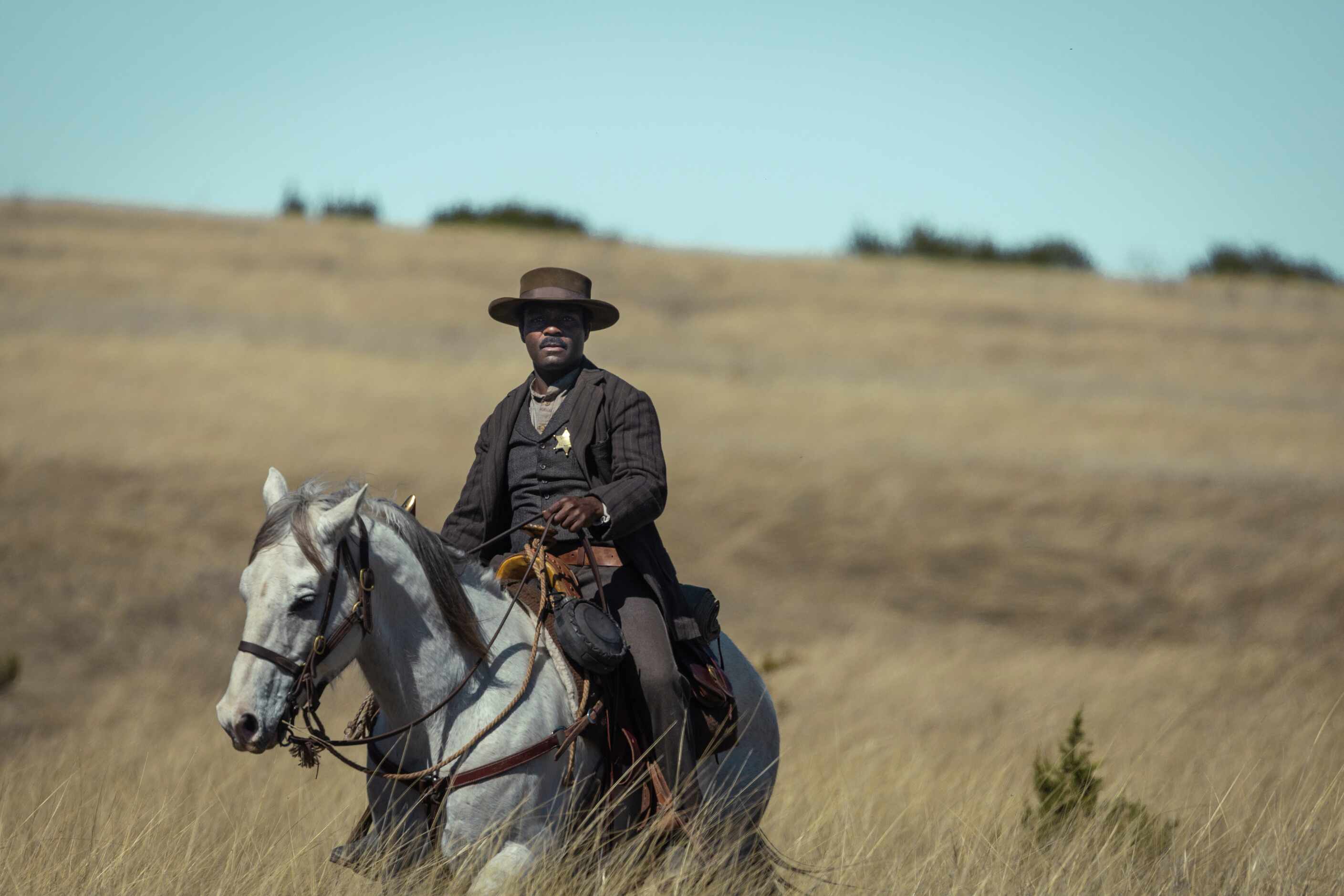 David Oyelewo stars as Bass Reeves in "Lawmen: Bass Reeves" streaming this fall on Paramount+.