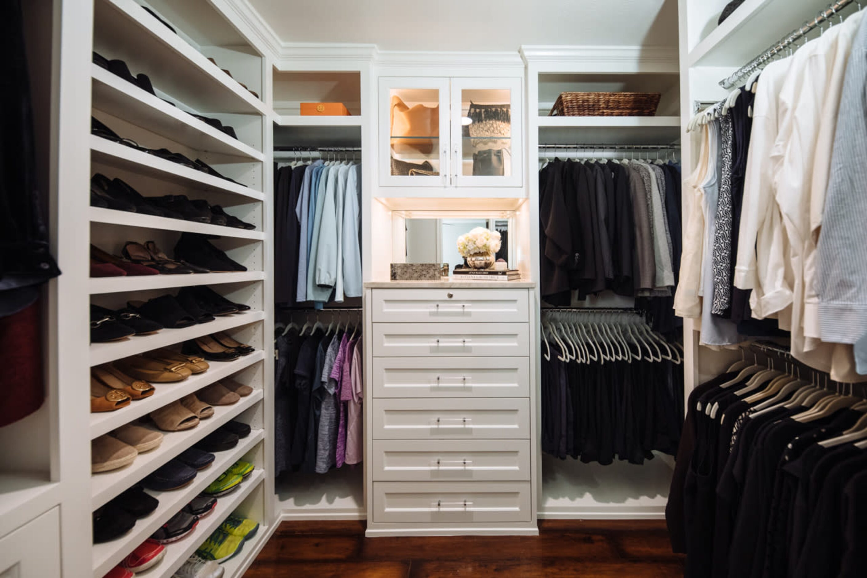 Smaller closet