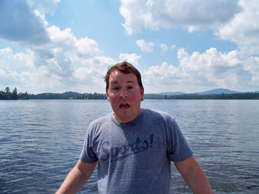 
In the Adirondacks, Steve’s favorite place on earth. Says Rachel: “He used to say that the...