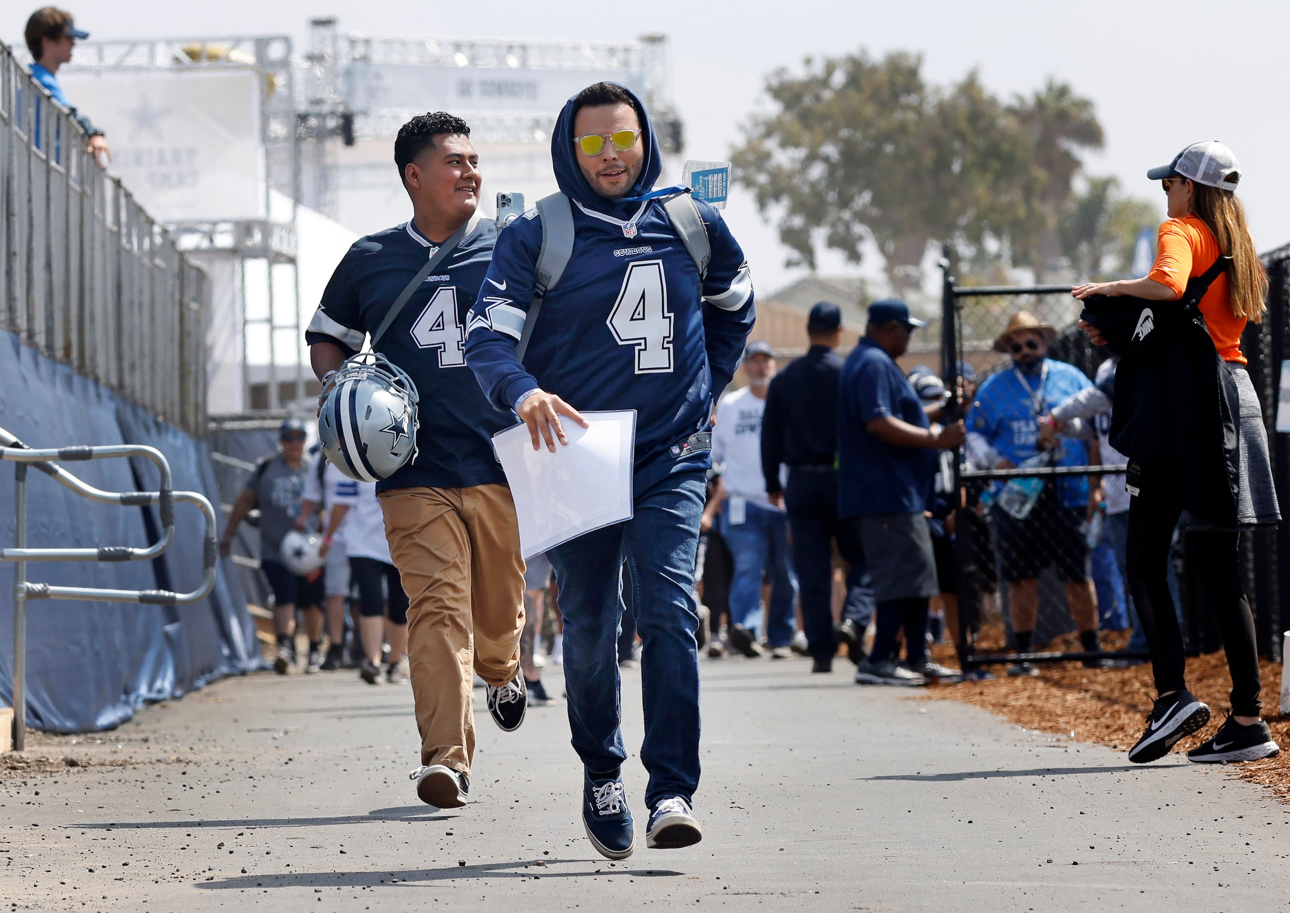 The most interesting fan signs, gear at Cowboys camp; inside the team's  sweet Oxnard tradition