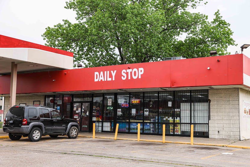 A convenience store located at a gas station between N St Augustine Drive and Bruton Road in...
