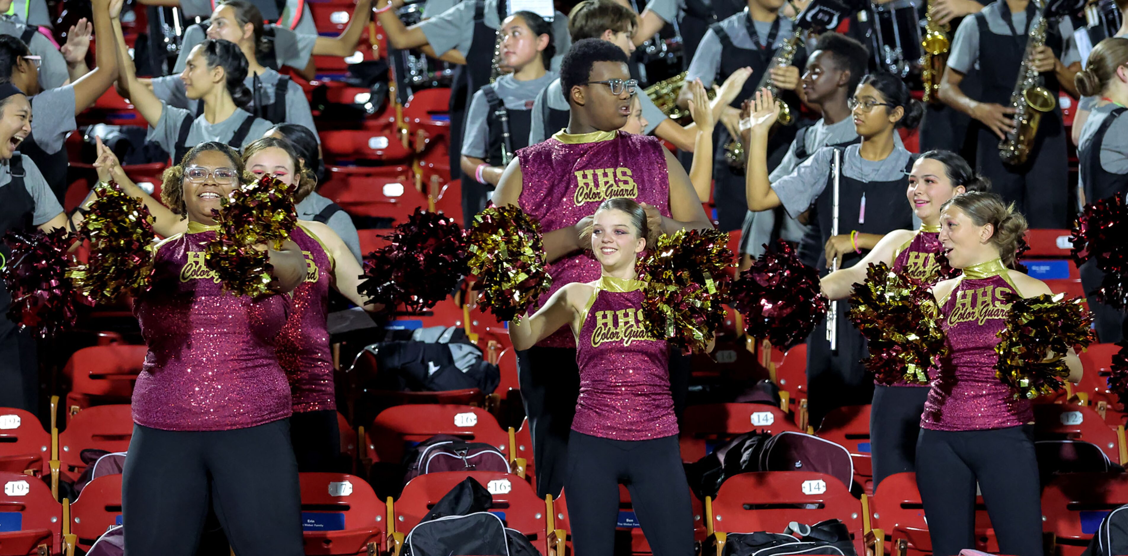 Frisco vs. Frisco Heritage in a District 5-5A Division I high school football game played on...