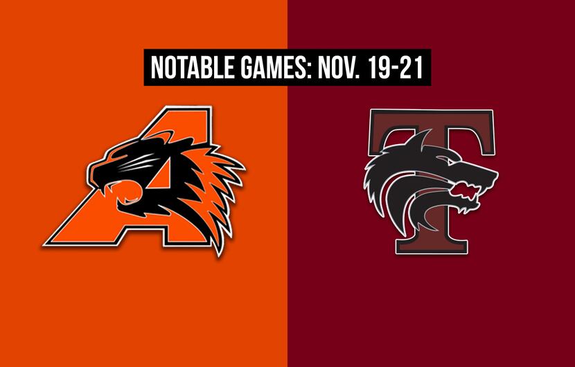 Notable games for the week of Nov. 19-21 of the 2020 season: Aledo vs. Mansfield Timberview.