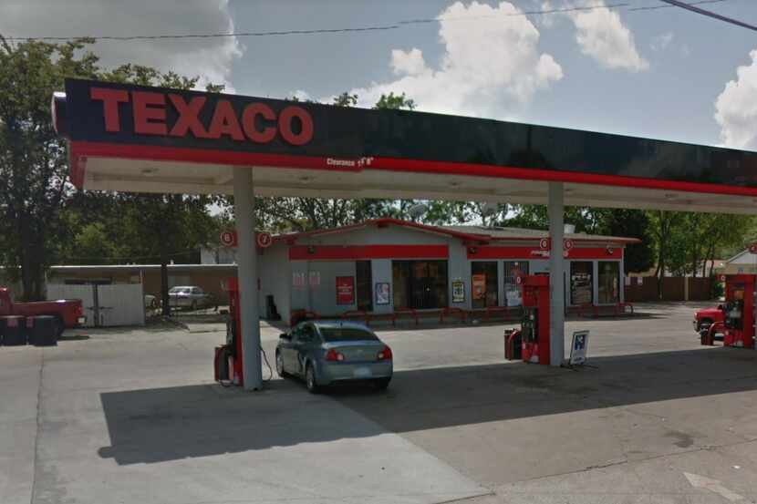 Police were called to a shooting at a Dallas gas station May 11.
