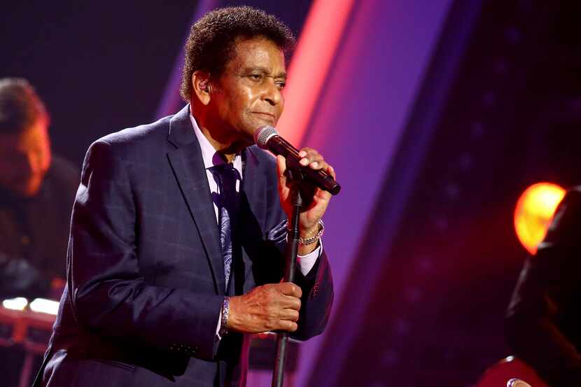 Charley Pride performs during the 54th Annual CMA Awards at Music City Center on Nov. 11 in...