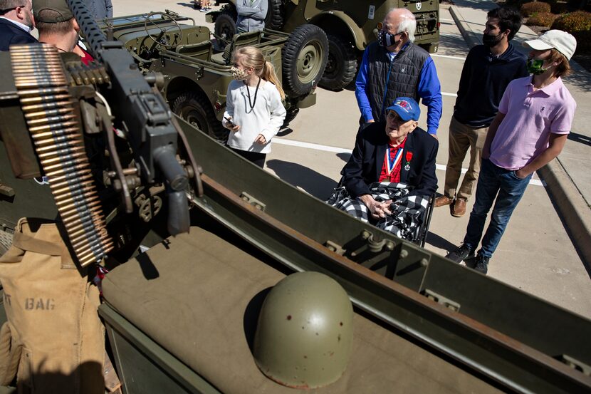 From left, Mercer Neilon, 11, Bill Richards, Burnie Sutter, Jensen Morey, and Brett...