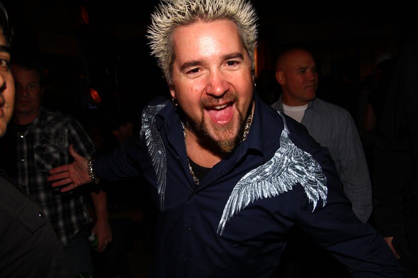 TV personality Guy Fieri attends GQ, Cadillac, Lacoste and Patron Tequila Celebrating the...
