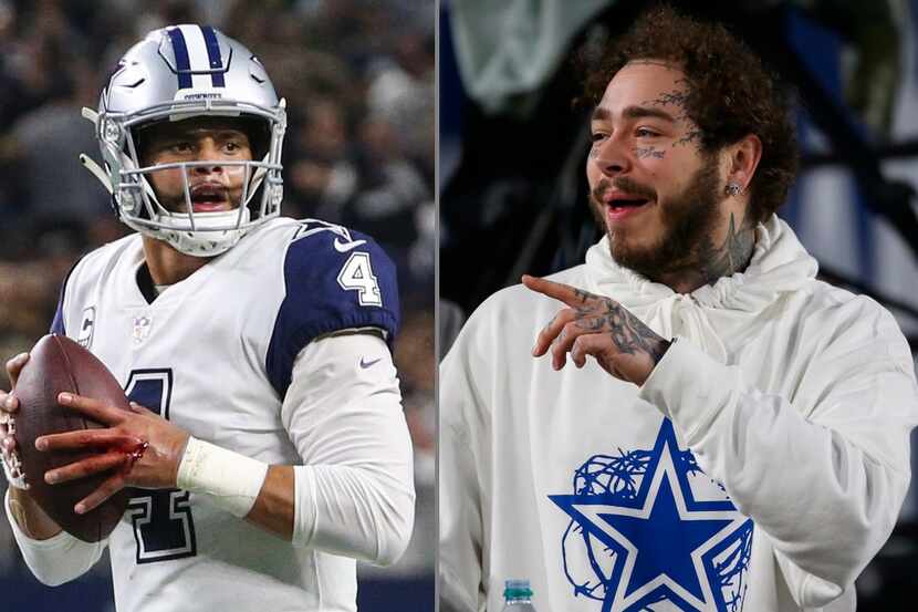 Left: Dallas Cowboys quarterback Dak Prescott (Ryan Michalesko/The Dallas Morning News) /...