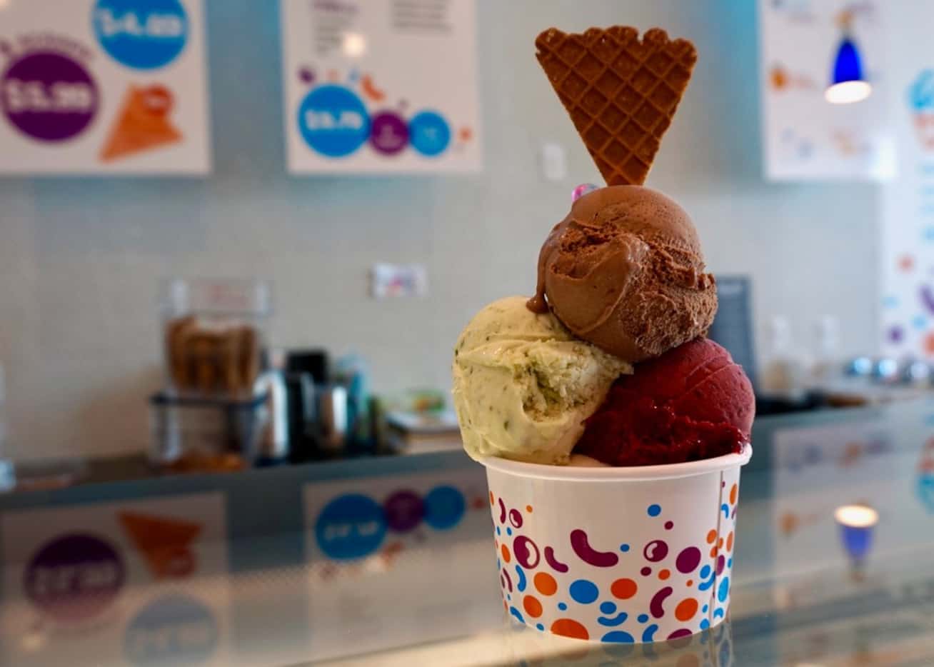 No matter what the flavor, The Gelato Cone encourages all customers to pile it on. Here are...