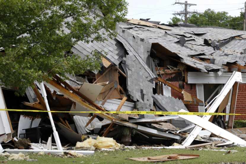 Damage to the West Rest Haven nursing home from the fertilizer plant explosion was extensive.