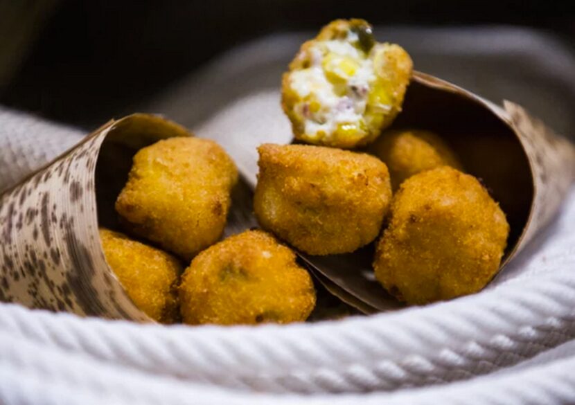 Cowboy corn crunch at the State Fair of Texas was chef John Tesar's favorite.