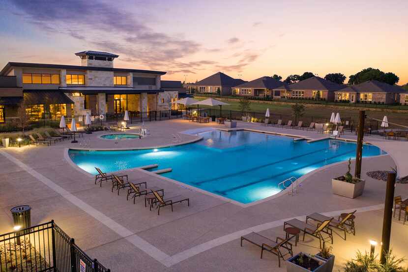 Del Webb at Trinity Falls in McKinney and Del Webb at Union Park in Little Elm are active...