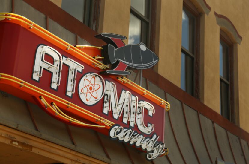 Atomic Candy in Downtown Denton is barely 6 months old but looks as though it’s been there...