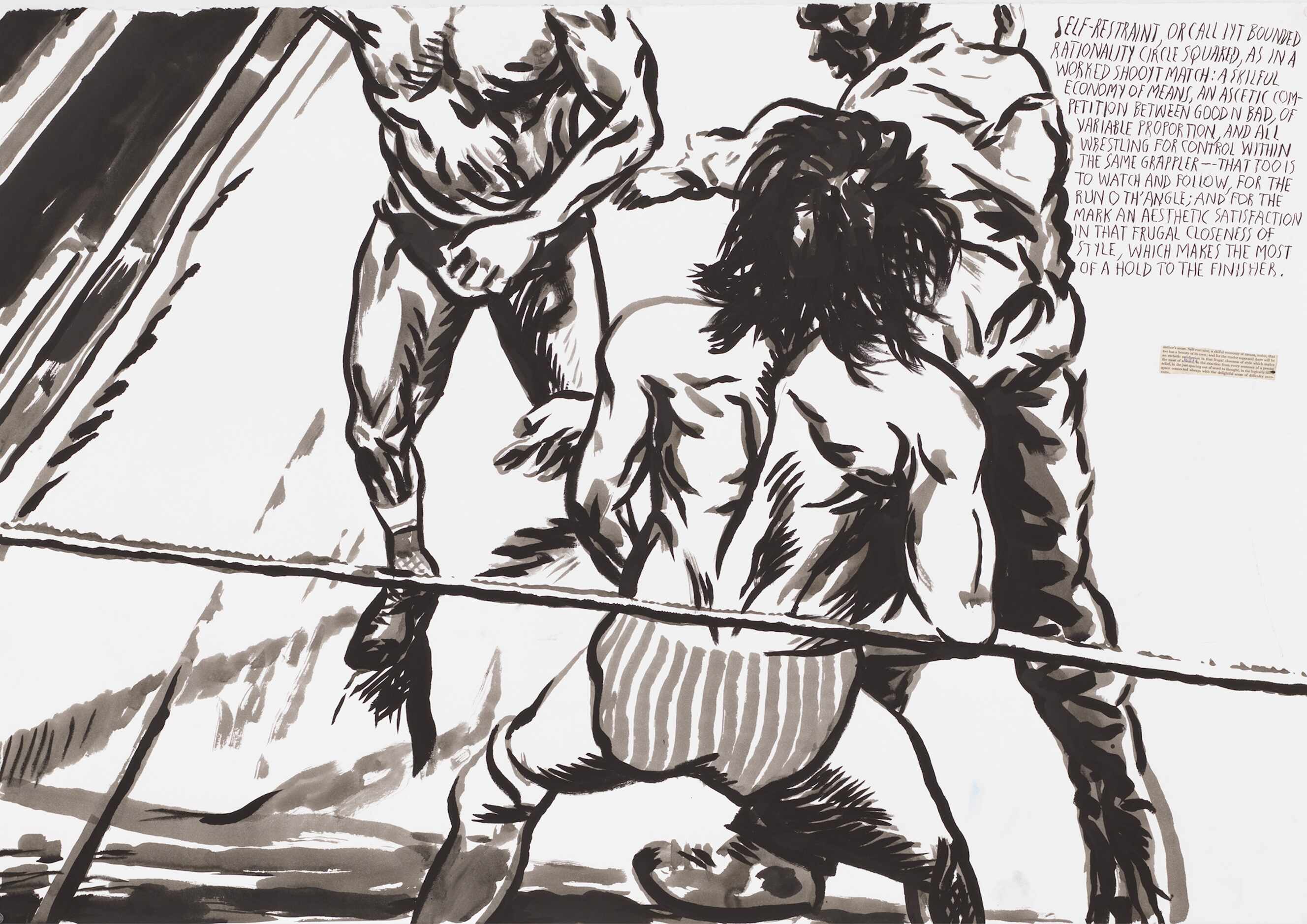 The latest volume of Orange Crush features the rare wrestling drawings of punk rock legend...