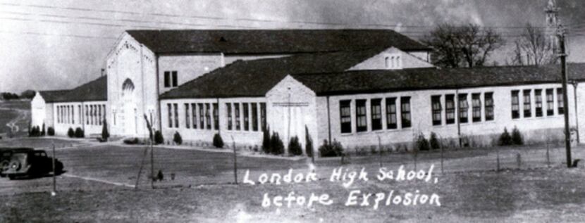 The New London School before the March 18, 1937 explosion.