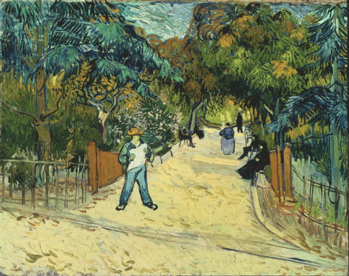 Vincent van Gogh 'Entrance to the Public Gardens in Arles,' 1888
Oil on canvas. The Phillips...