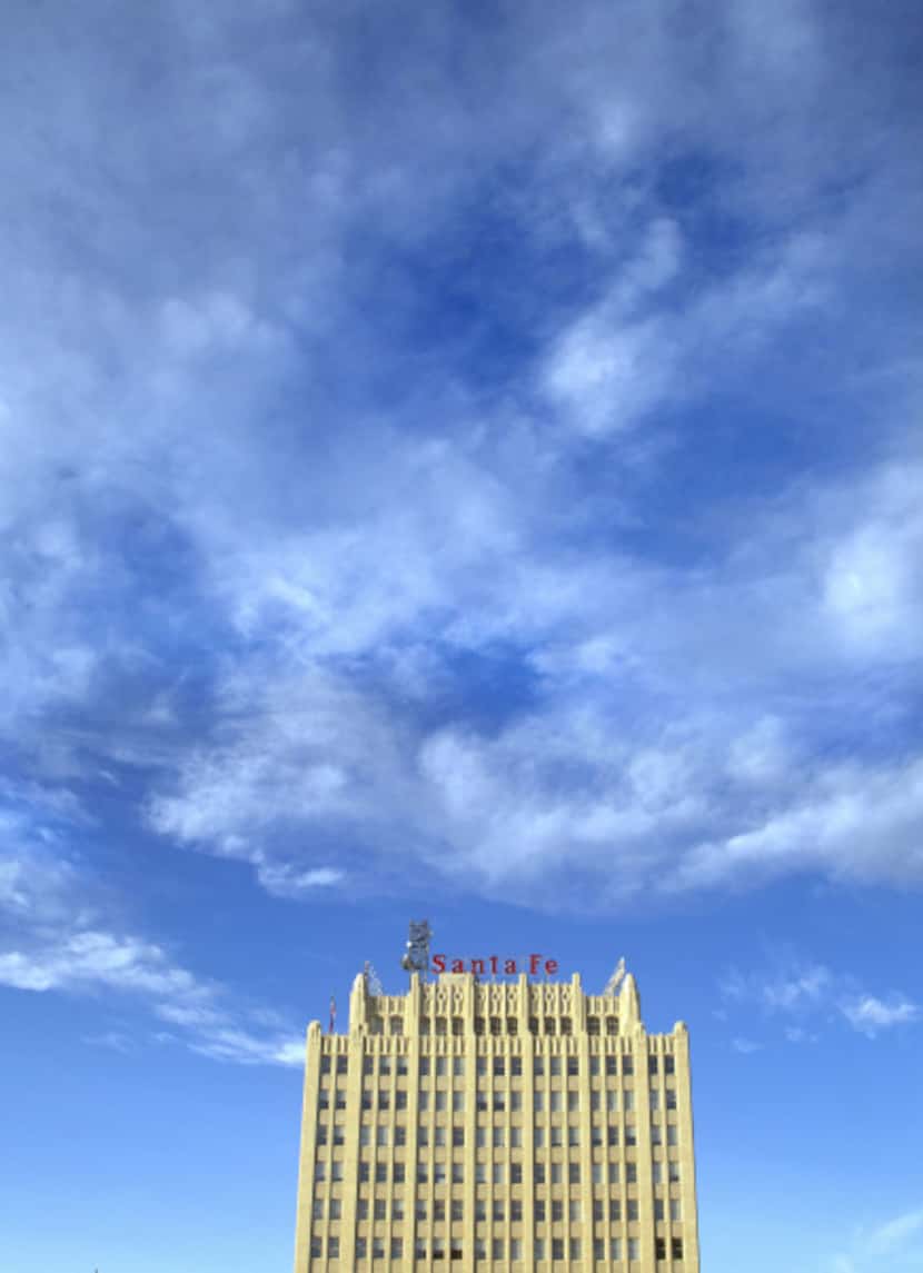 The Santa Building in downtown Amarillo was completed in 1930. It was originally the...