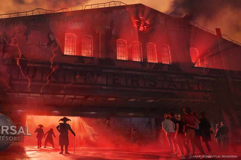Conceptual art for Universal Parks and Resorts' new horror attraction in Las Vegas.