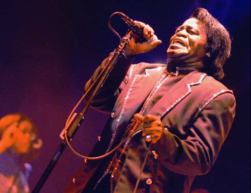 "Godfather of Soul",  singer James Brown, in 1997