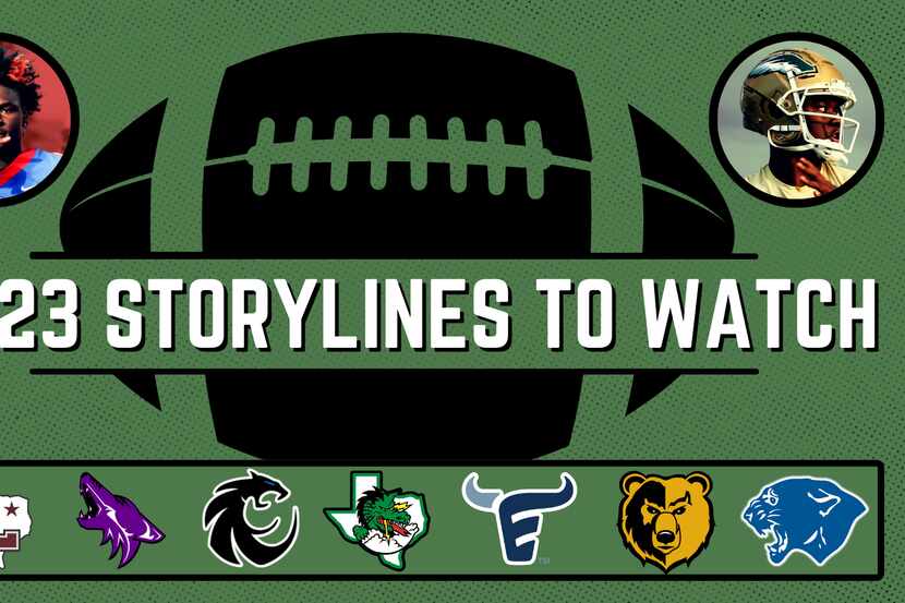 10 Dallas-area high school football storylines to watch in 2023.