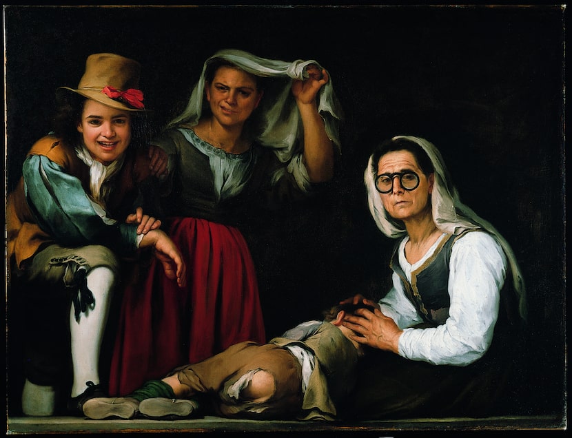 Bartolomé Esteban Murillo's street scene "Four Figures on a Step" has been at the Kimbell...