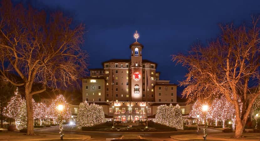 Christmas at the Broadmoor in Colorado