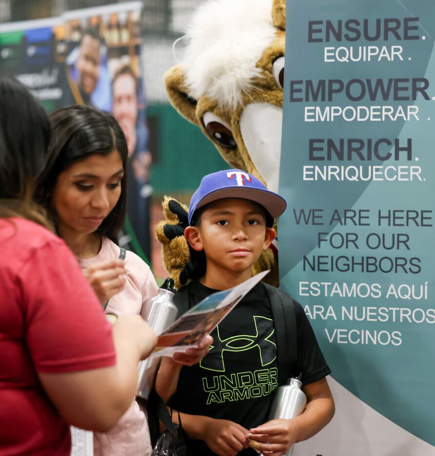 Good clean fun: Texas Rangers Youth Academy hosts school supplies