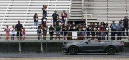  Von Miller arrived in a convertible Saturday for a day named in his honor by the city of...