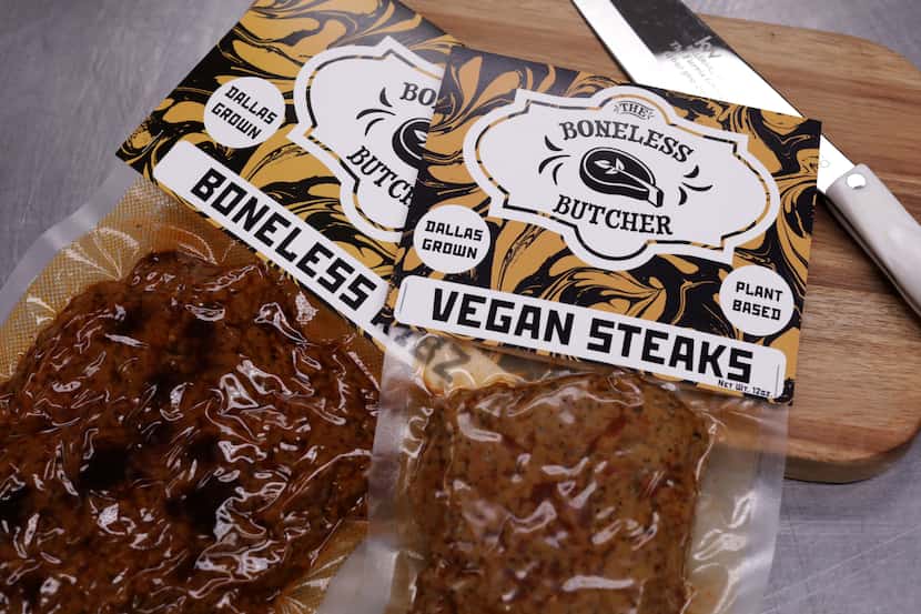 The Boneless Butcher’s products are sold at Mashup Market in Denton and from the Snow on the...