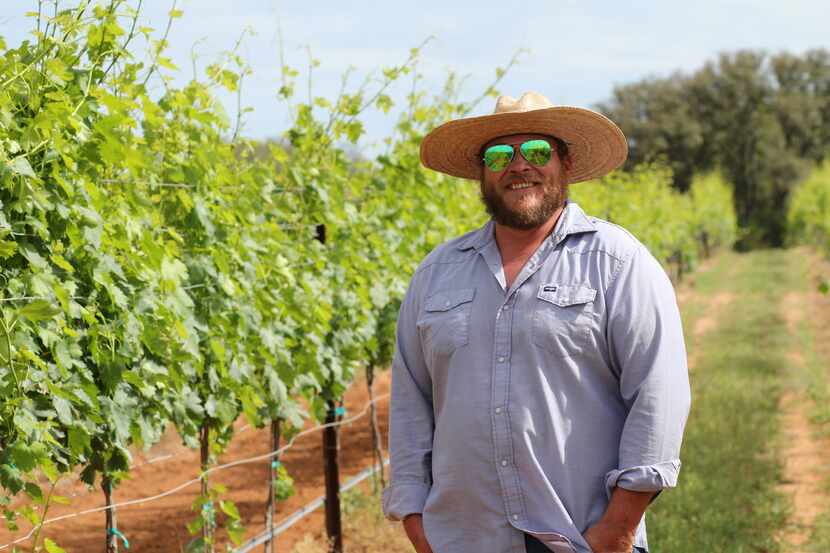 Reagan Sivadon is the winemaker at Sandy Road Vineyards in Johnson City.