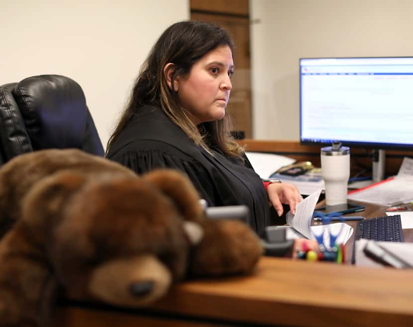 Judge Delia Gonzales says “We should do the same thing for them [foster kids] that we would...