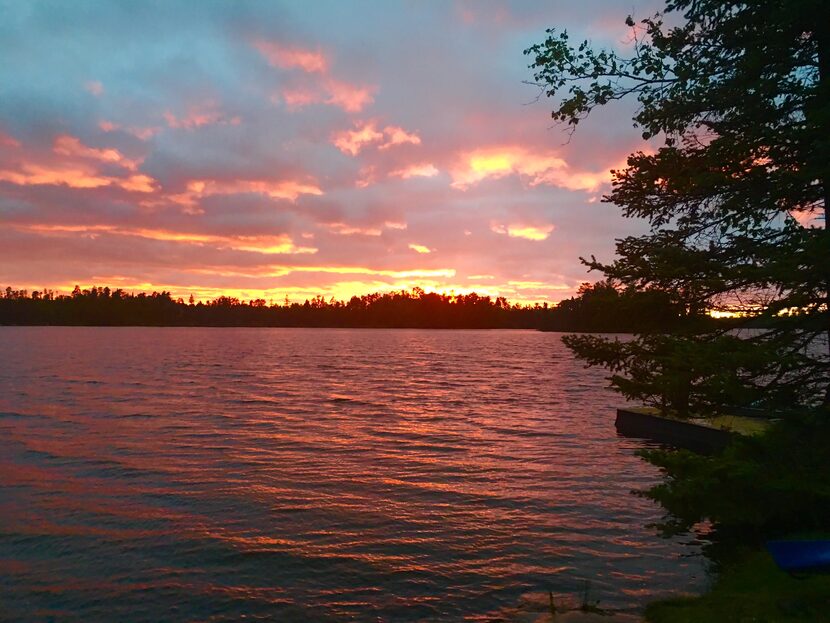 Snowbank Lake near Ely, Minn.