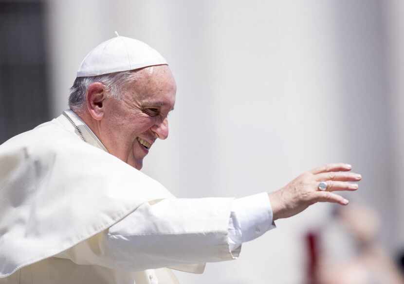  Pope Francis. (L'Osservatore Romano/Pool Photo via AP)