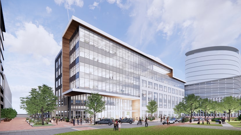 Construction is planned to start in a few months on the first office building.