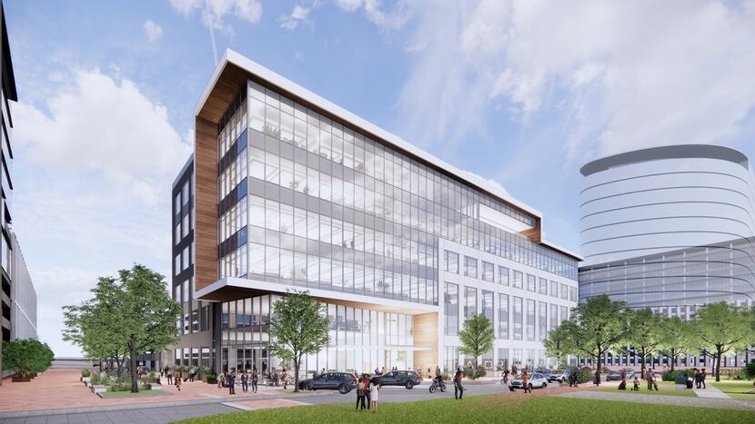 Construction is planned to start in a few months on the first office building.