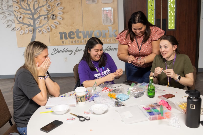 (From left) Therapist Holly Packer, Clinical Case Manager Ashley Gonzales, Stabilization...