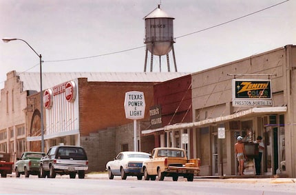 A look at Frisco, Texas, circa 1984 (John F. Rhodes / DMN)