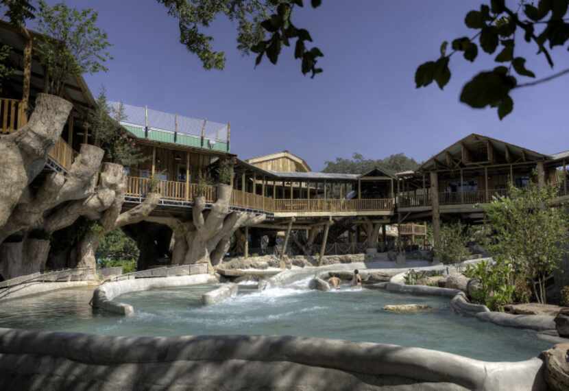 The newest accommadations at Schlitterbahn New Braunfels include the Treehaus Resort, a new...