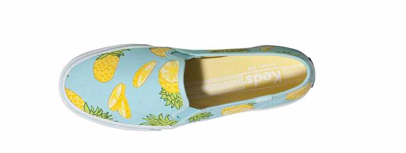 Just for kicks: Slip-on canvas shoe, $29.95 on sale; keds.com