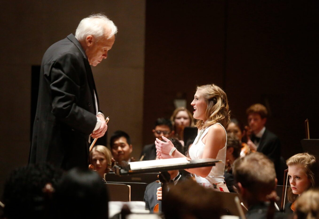 Soprano Katrina Galka performs the "Bell Song" from Léo Delibes' Lakmé with Paul Phillips...