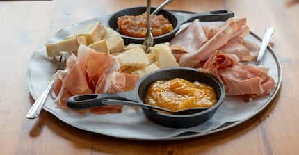 A salumi tray at Quartino Restaurant in The Colony is a great shareable starter.