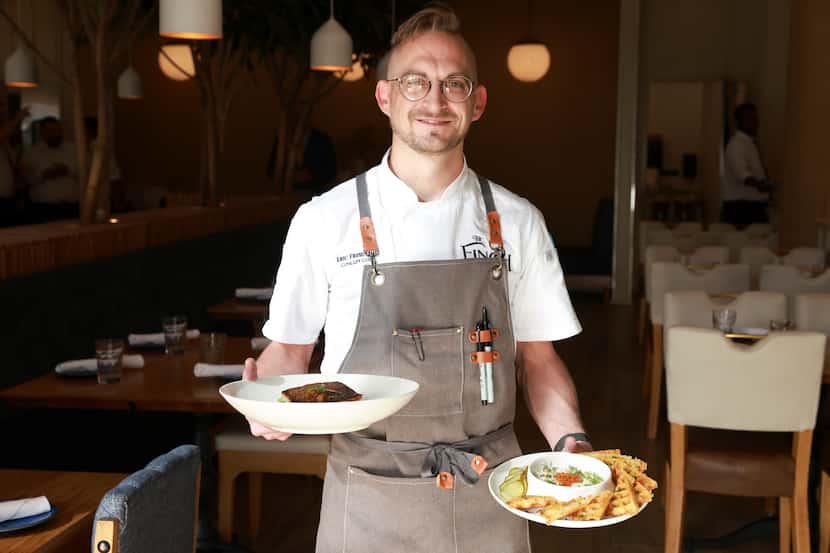 Concept chef Eric Freidline, formerly of Sevy's, created the menu at The Finch in Dallas.