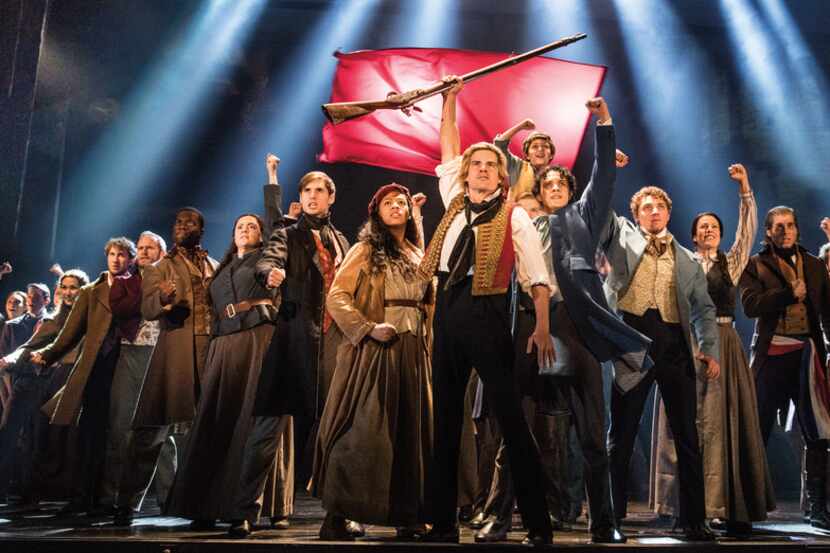 The company of Les Miserables performs "One Day More" in the national tour of the show...