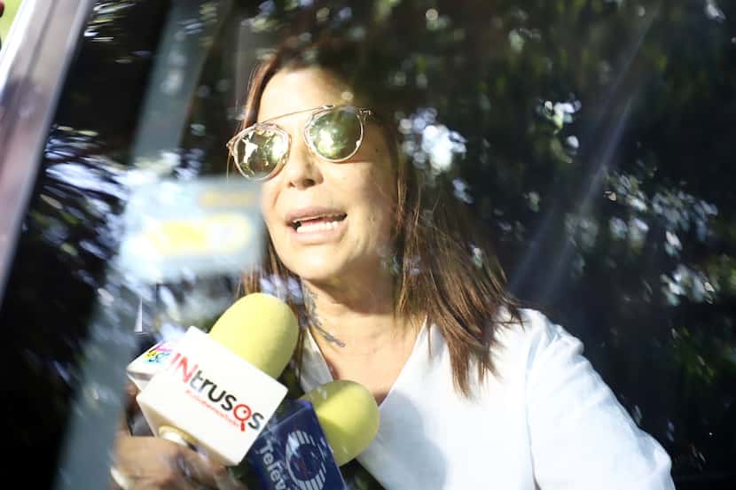 Conoce Alejandra Guzmán a ladrón de su casa. Foto Agencia Reforma
