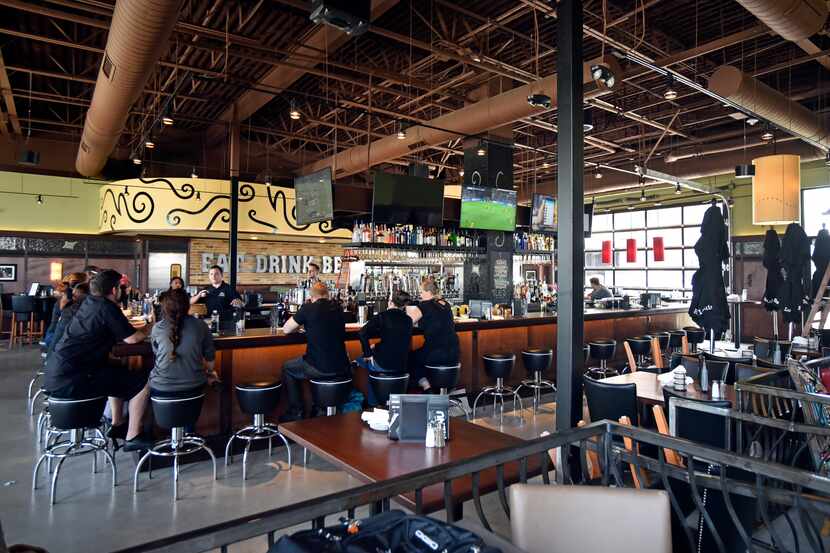Bar Louie opened at Toyota Music Factory in Irving in 2017. That location is not among the...