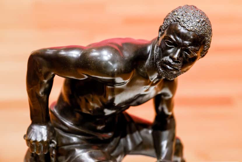 John Quincy Adams Ward's “The Freedman” is one of the first bronze depictions of a Black...
