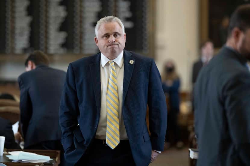 Rep. Bryan Slaton, R-Royse City, is pictured during May 2021.