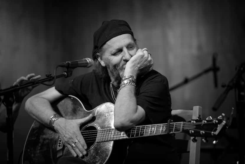 Singer-songwriter Jimmy LaFave performs at Threadgill's in Austin on Friday night, April 21,...
